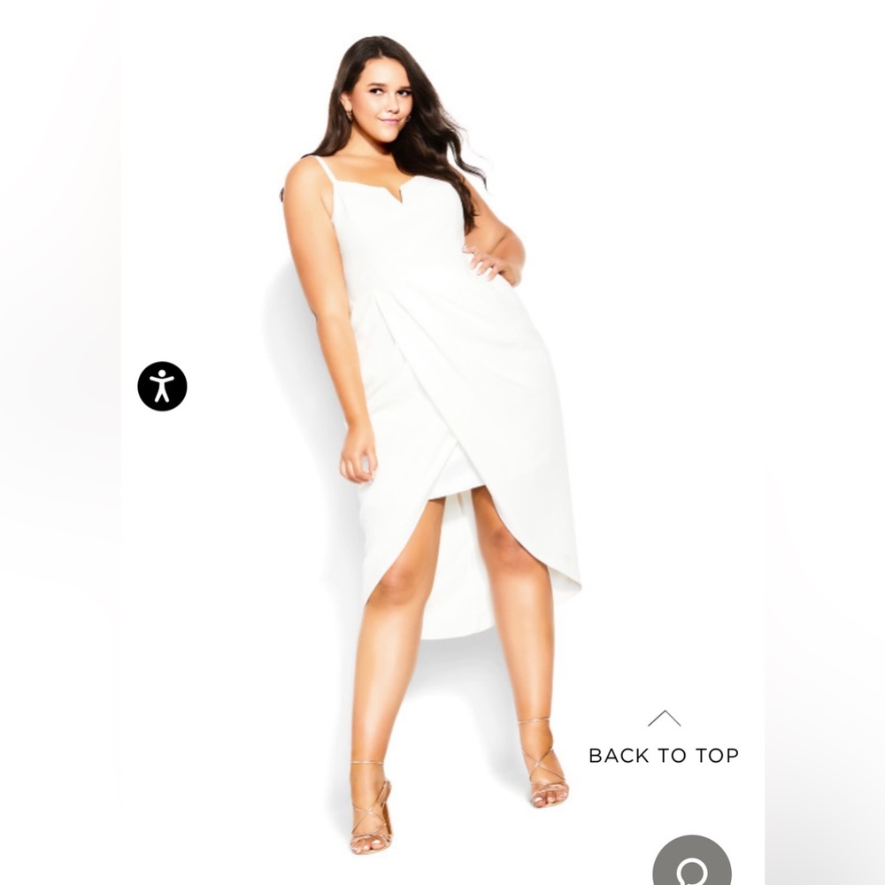 Citi Chic Ivory Dress